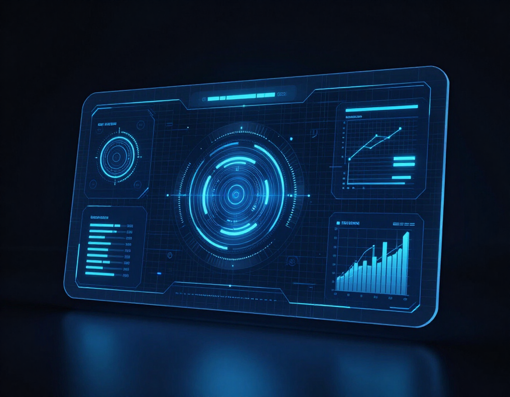 Cinematic immersive web experience digital interface