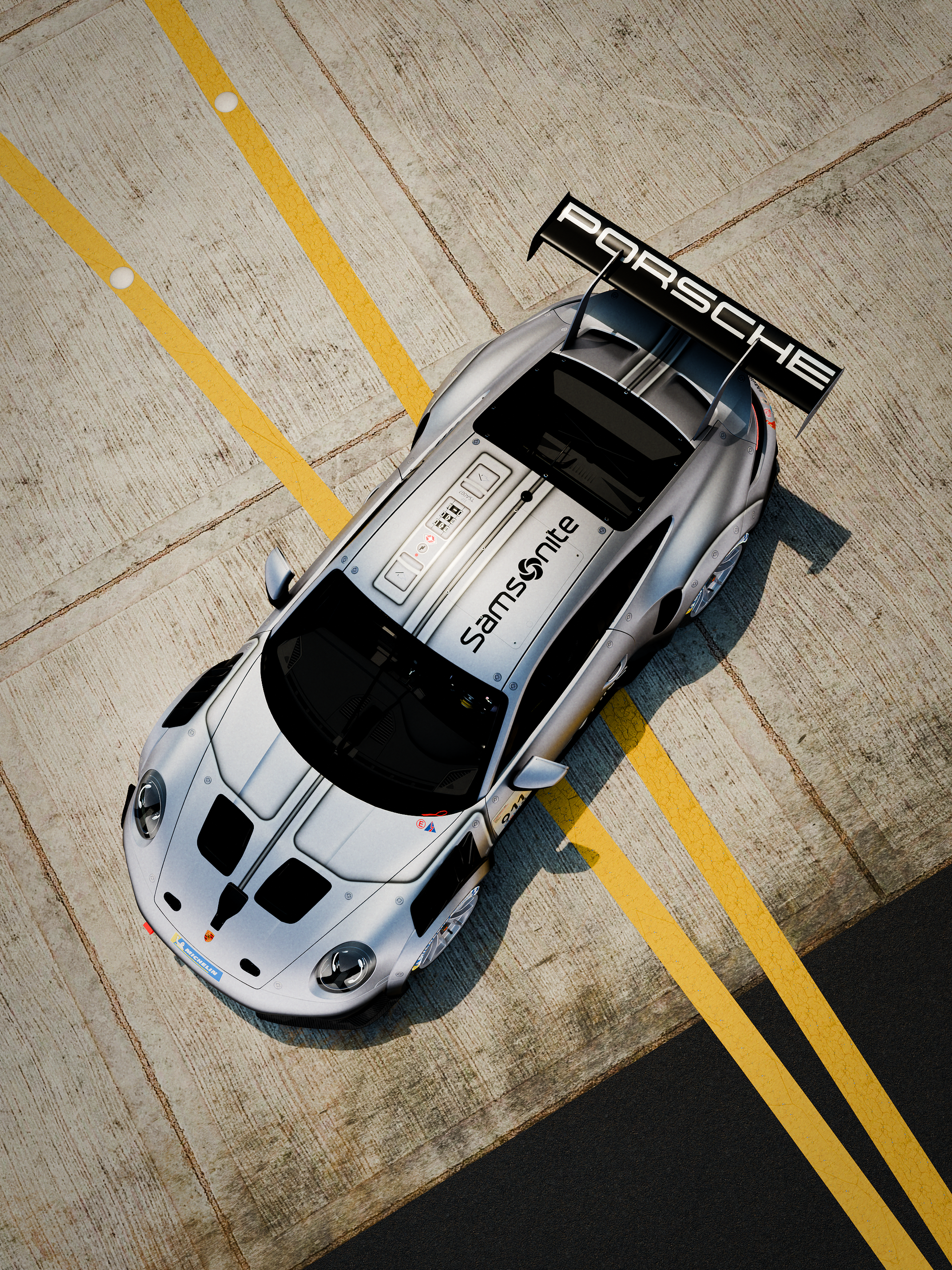Porsche motorsport livery