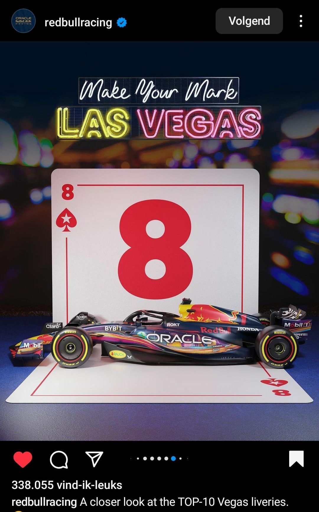 Racing livery Formula 1
