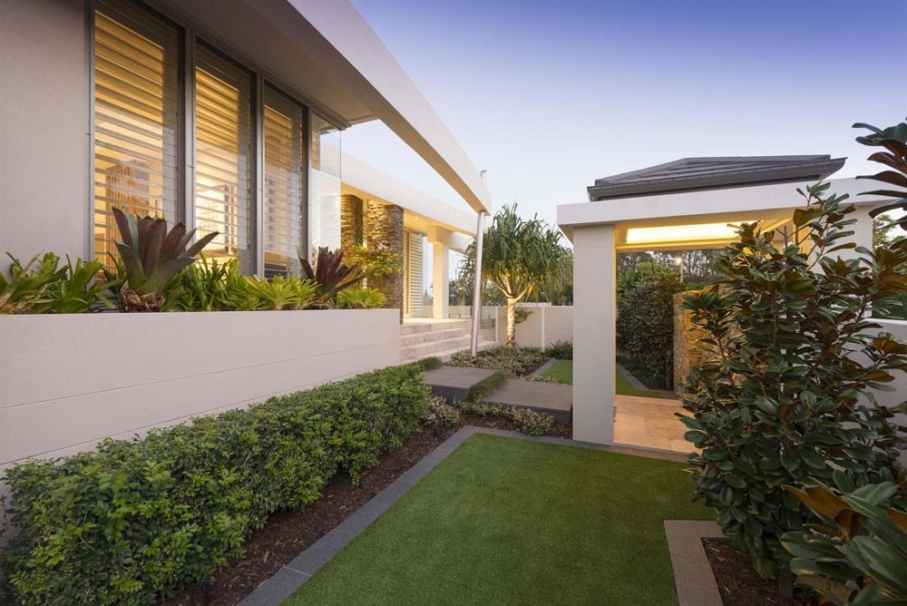 Elegant Landscape of Home — Landscaper in Bundaberg, QLD