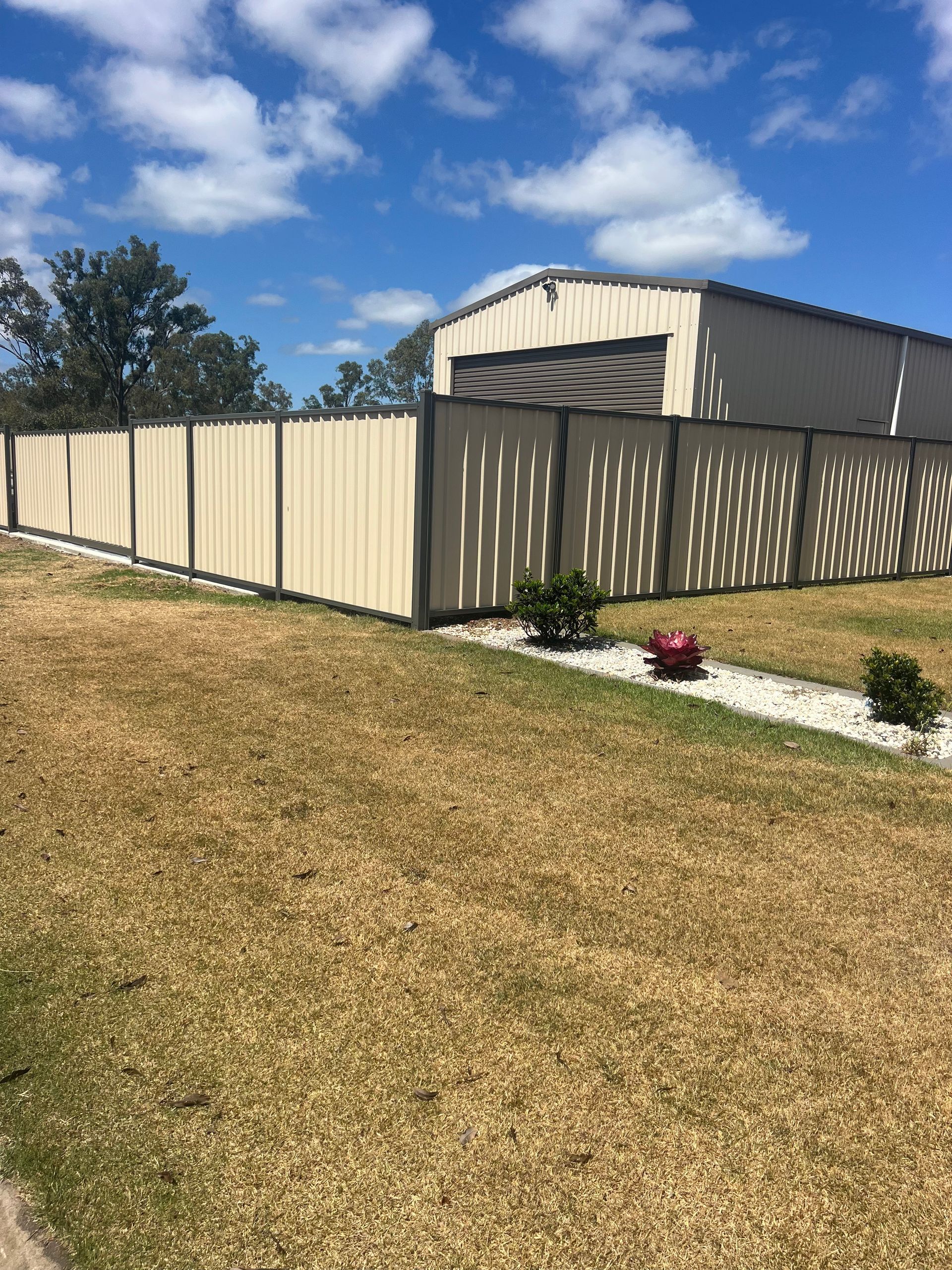 Colorbond Fence — Landscaper in Bundaberg, QLD