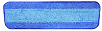 Blue rounded rectangular button with a darker blue outline and light blue center.
