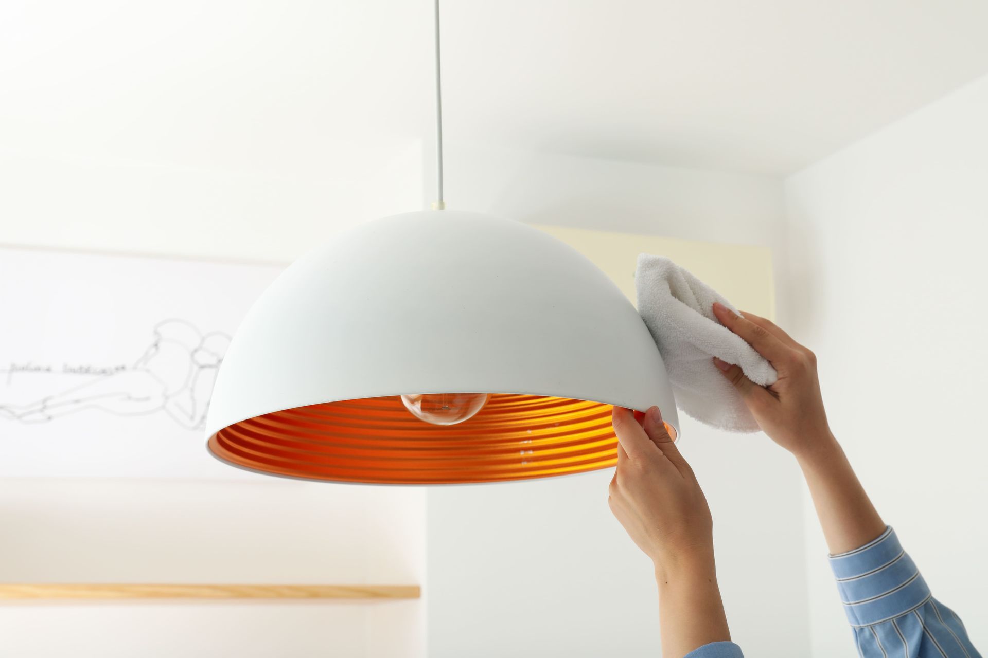 Clean Light Fixtures and Lamps