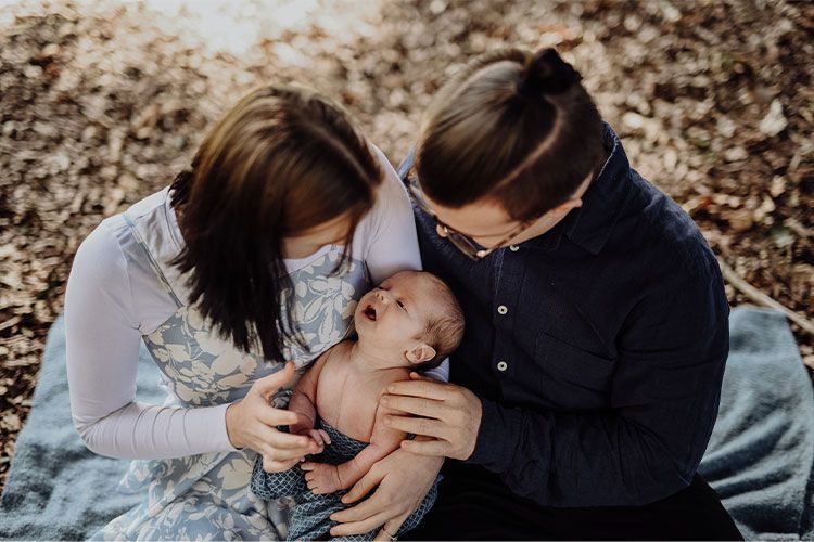 NEW PARENTS WITH BABY