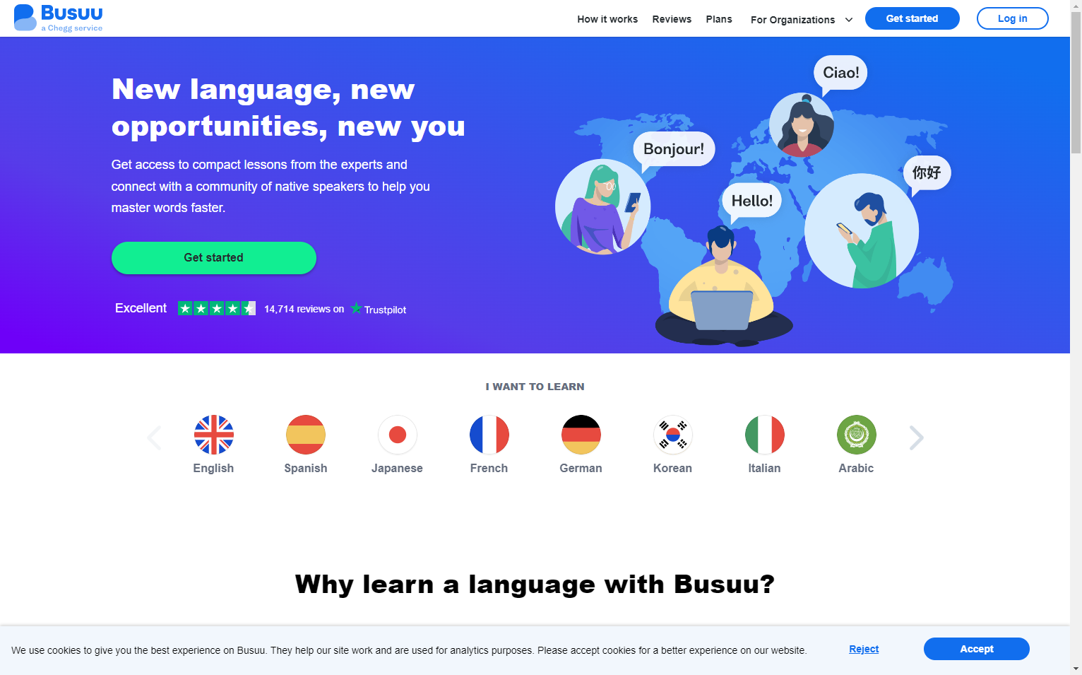 Homepage Busuu Homepage Busuu