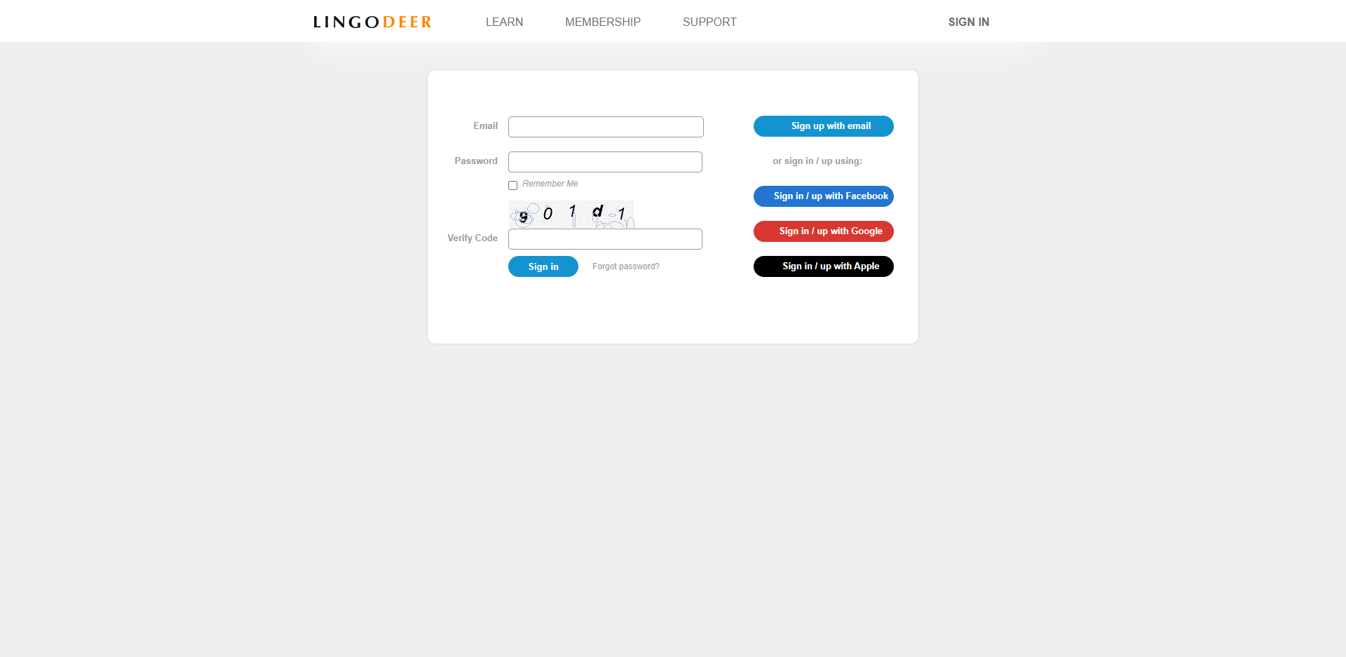 LingoDeer login LingoDeer login