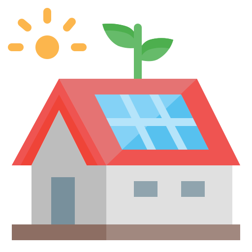 solar house icon