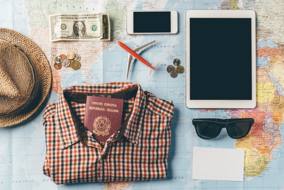 predisposizione della documentazione necessaria per viaggiare