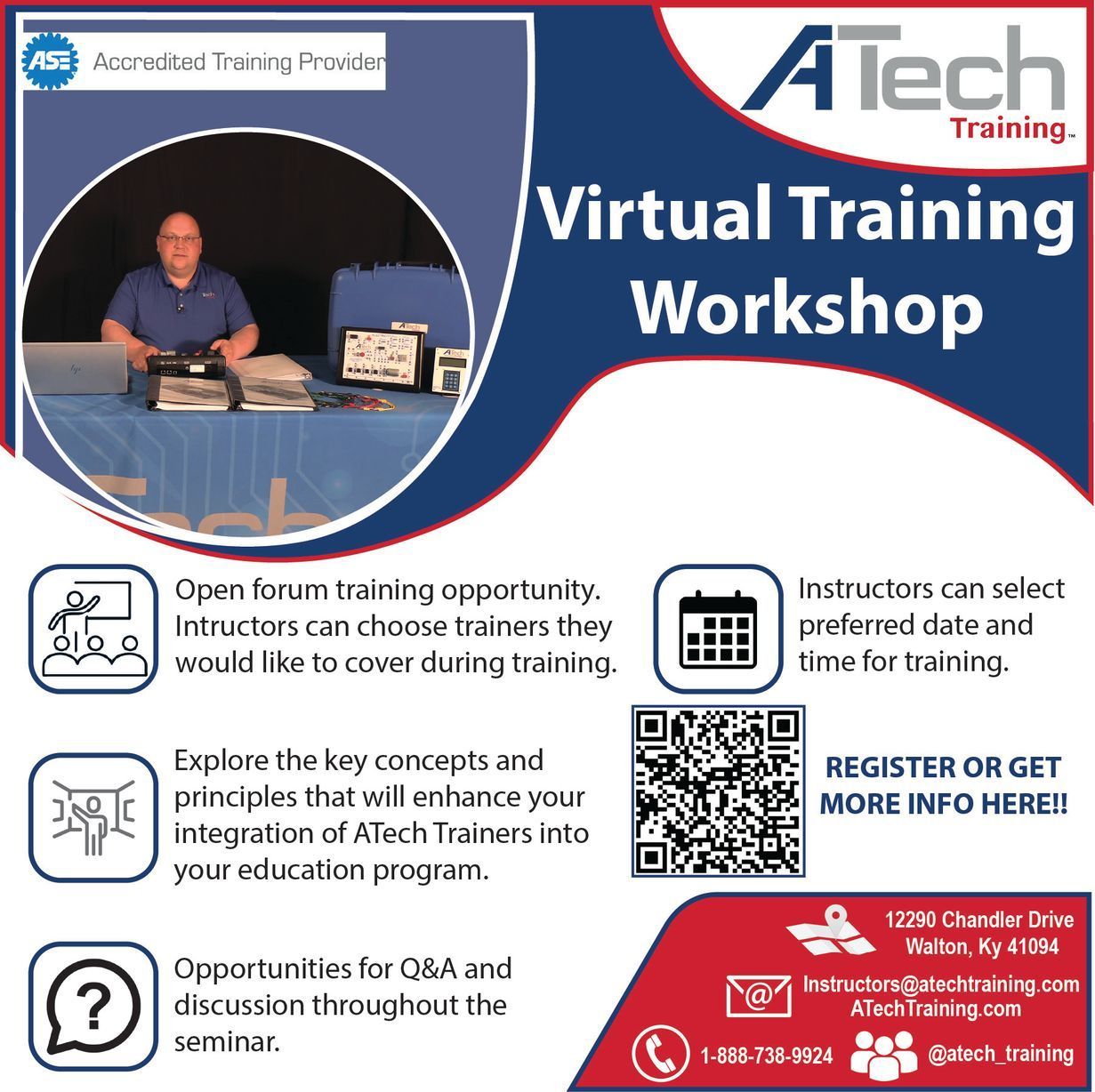 Virtual Training Poster