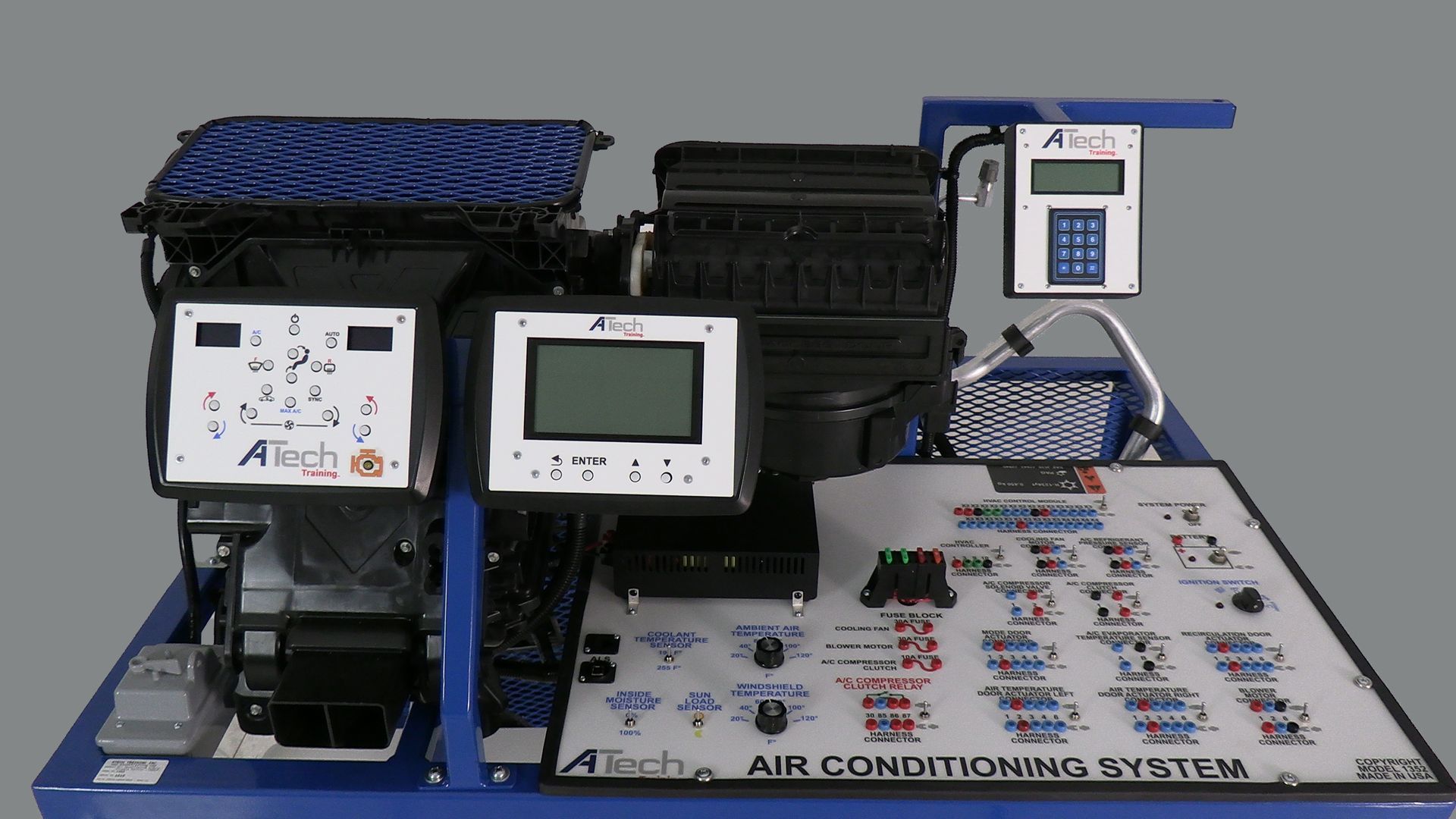A machine that says air conditioning system on it