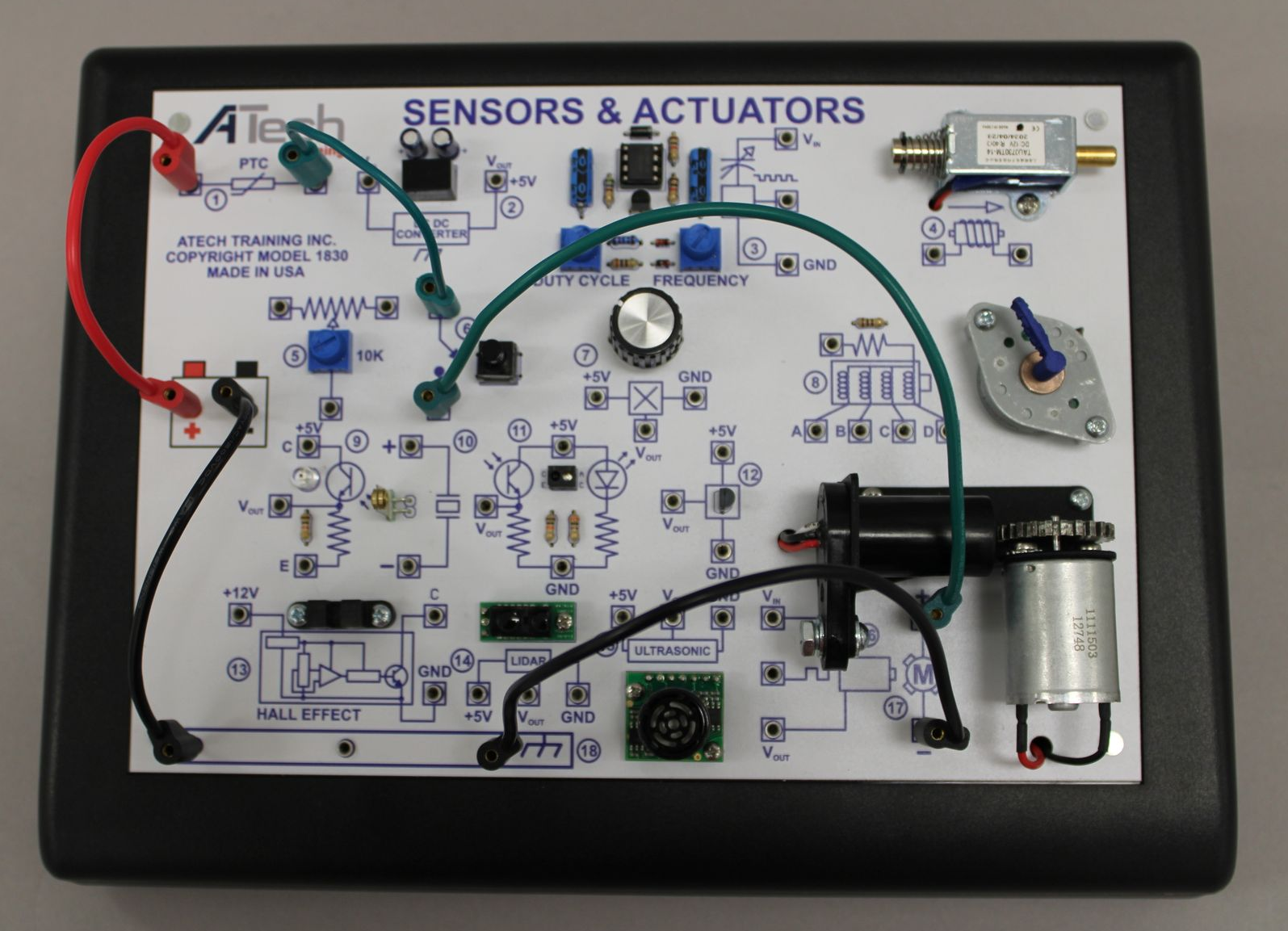 Circuit board labeled