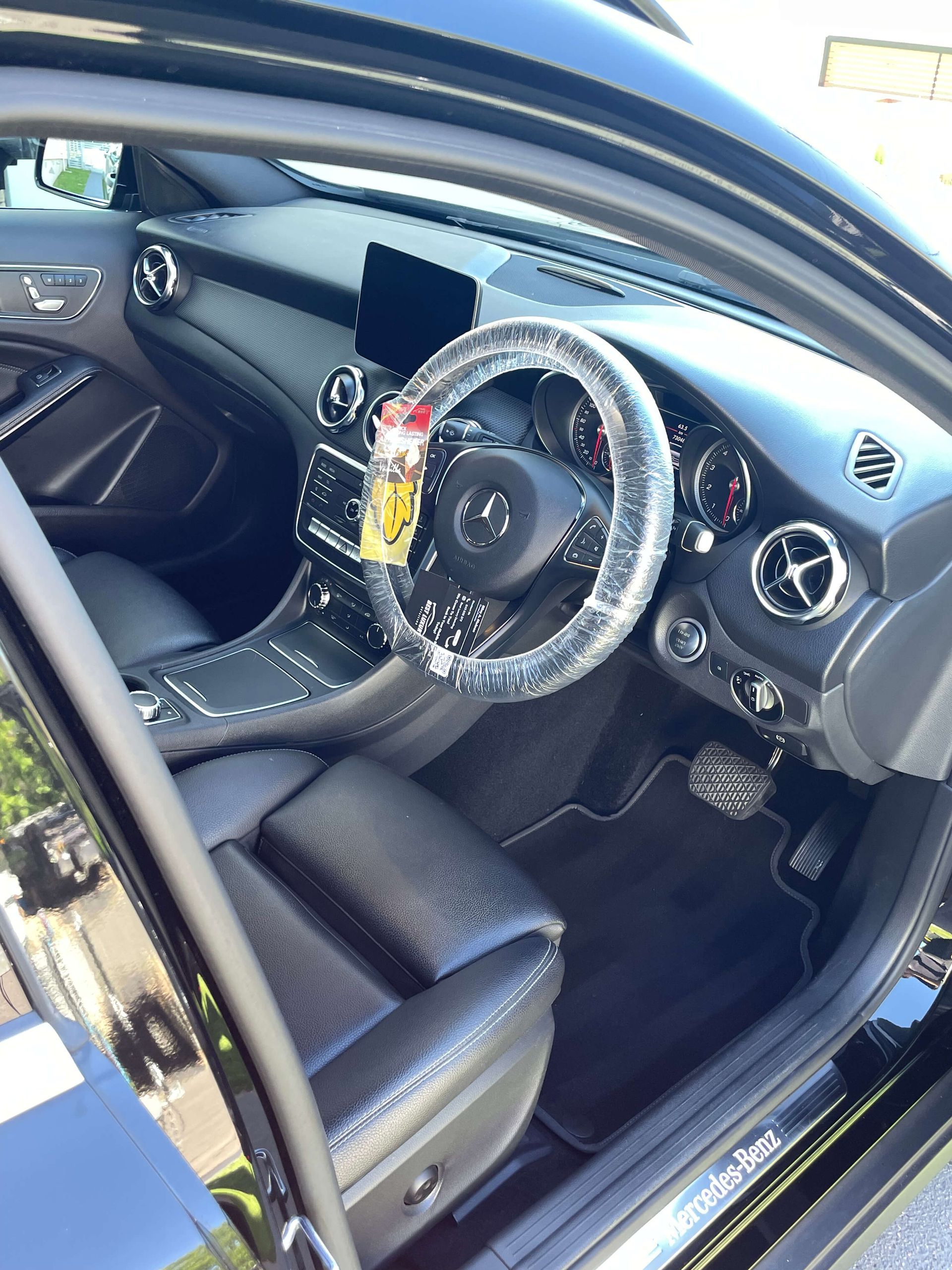 Inside of the car