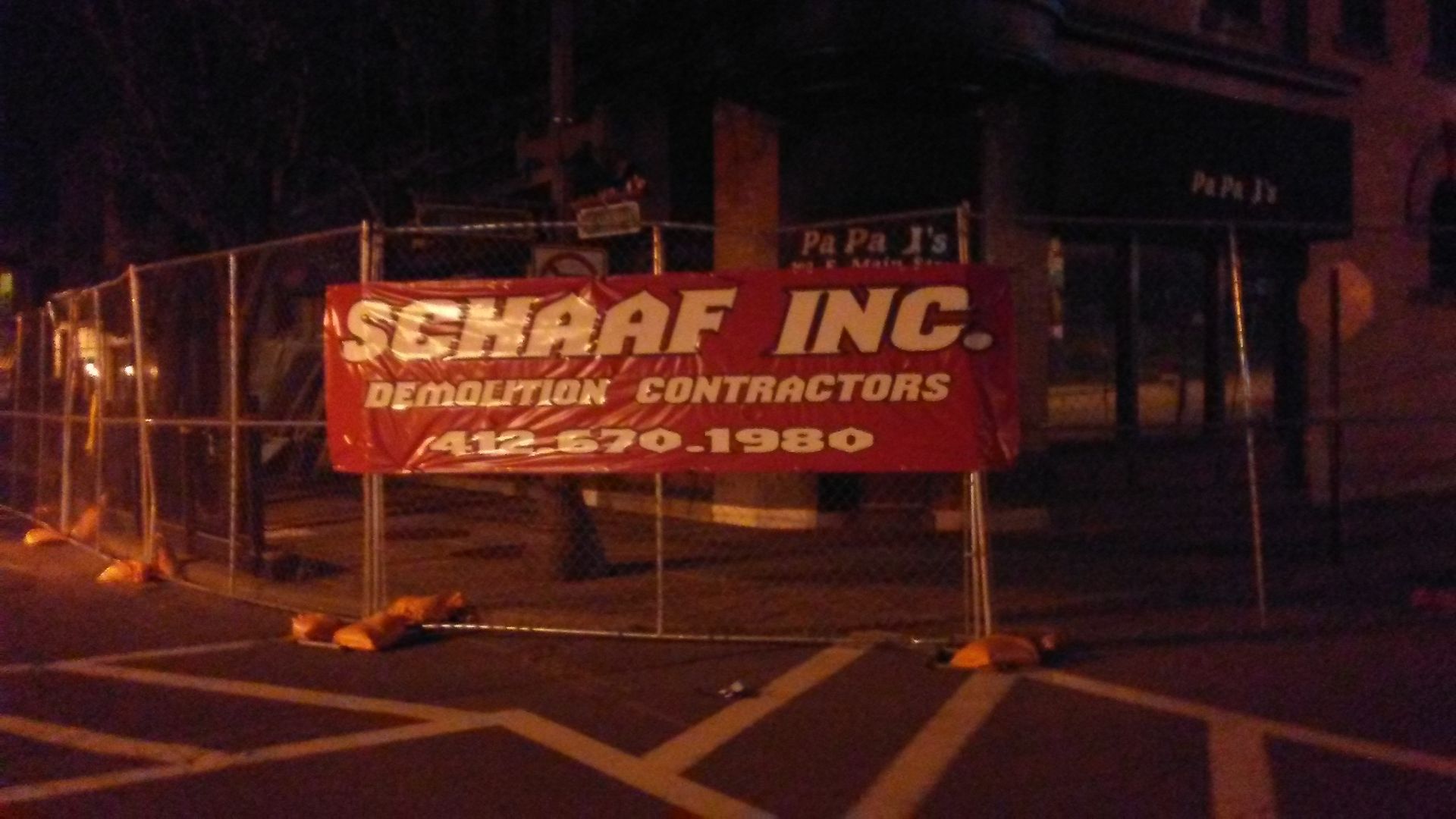 demolition site