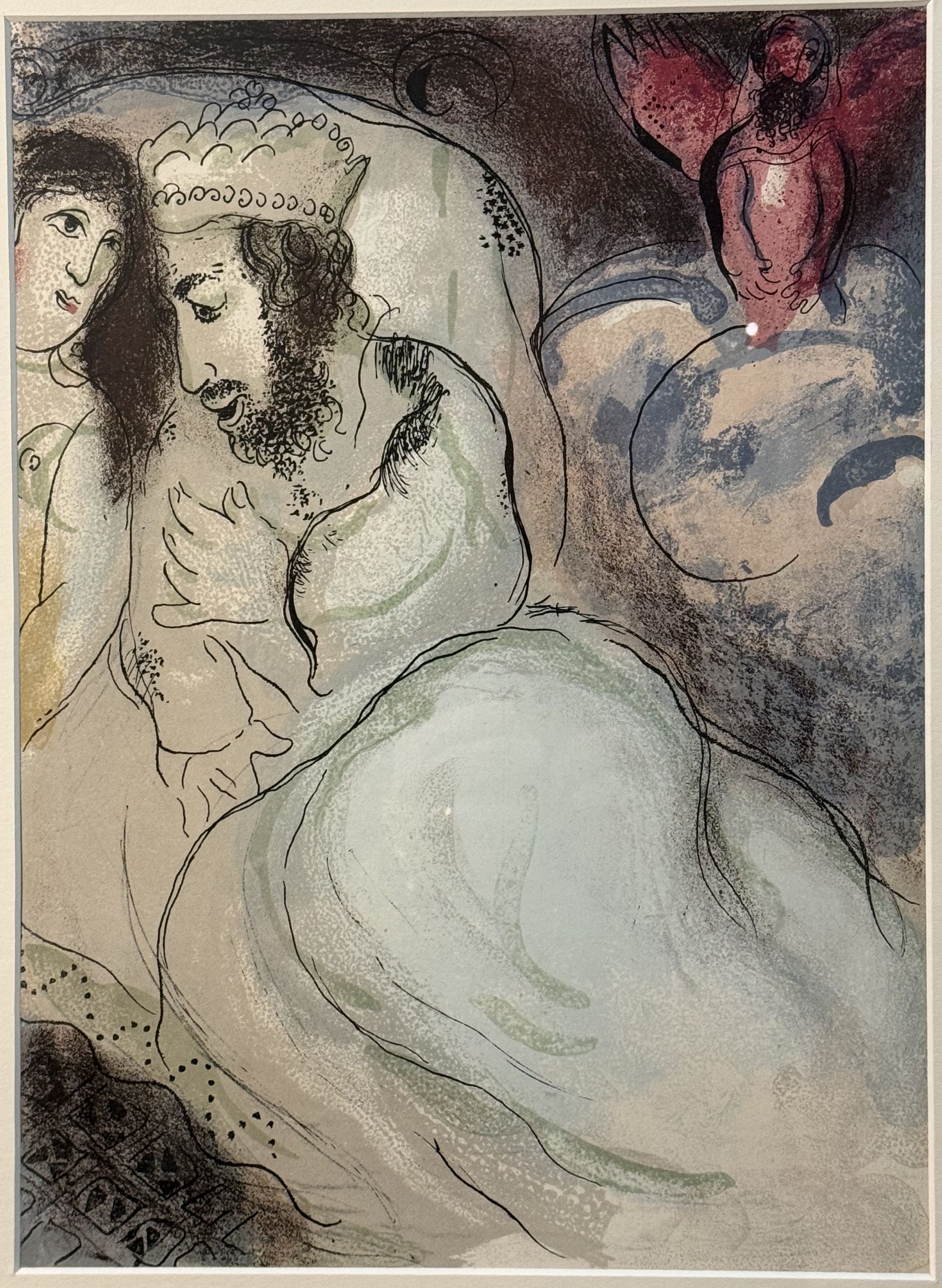 Marc Chagall - Sara and Abimelech