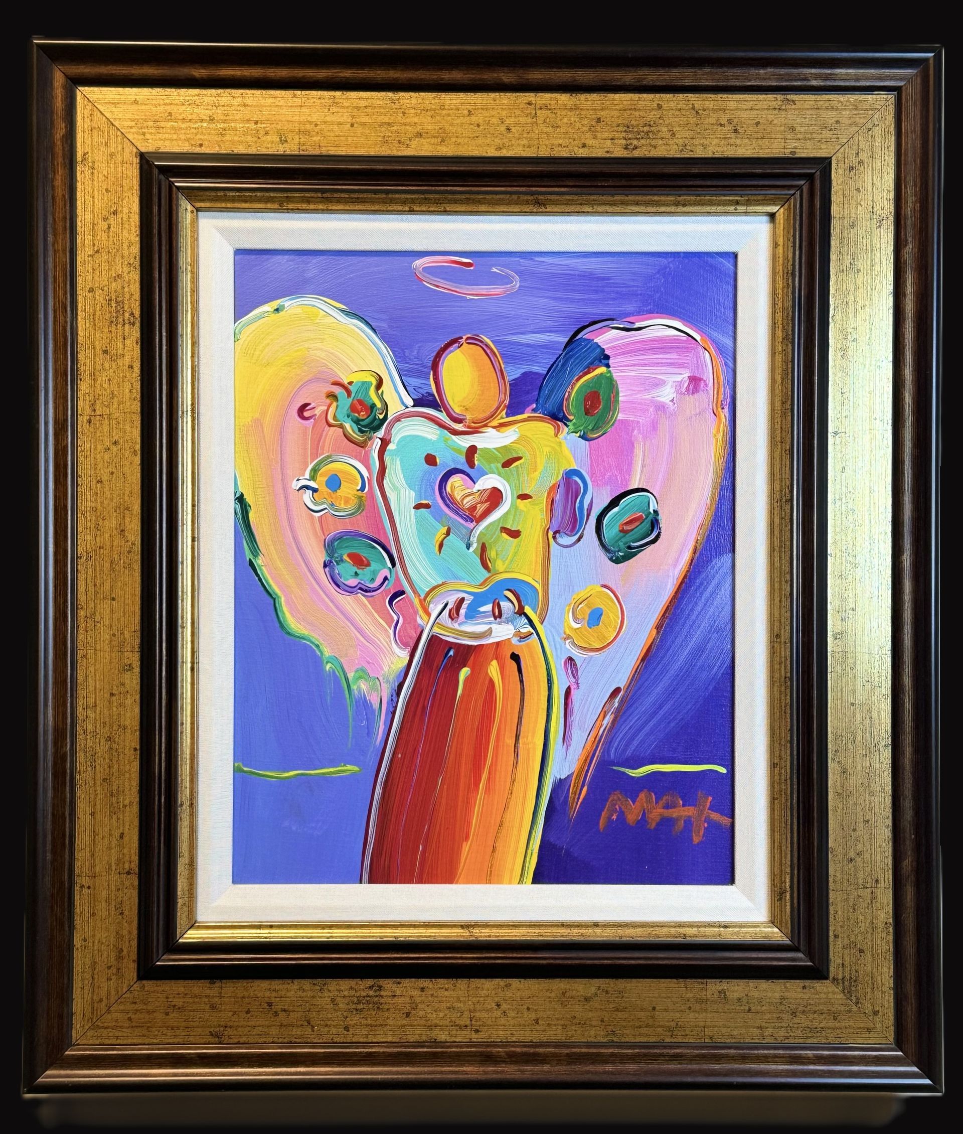Peter Max - Angel with Heart