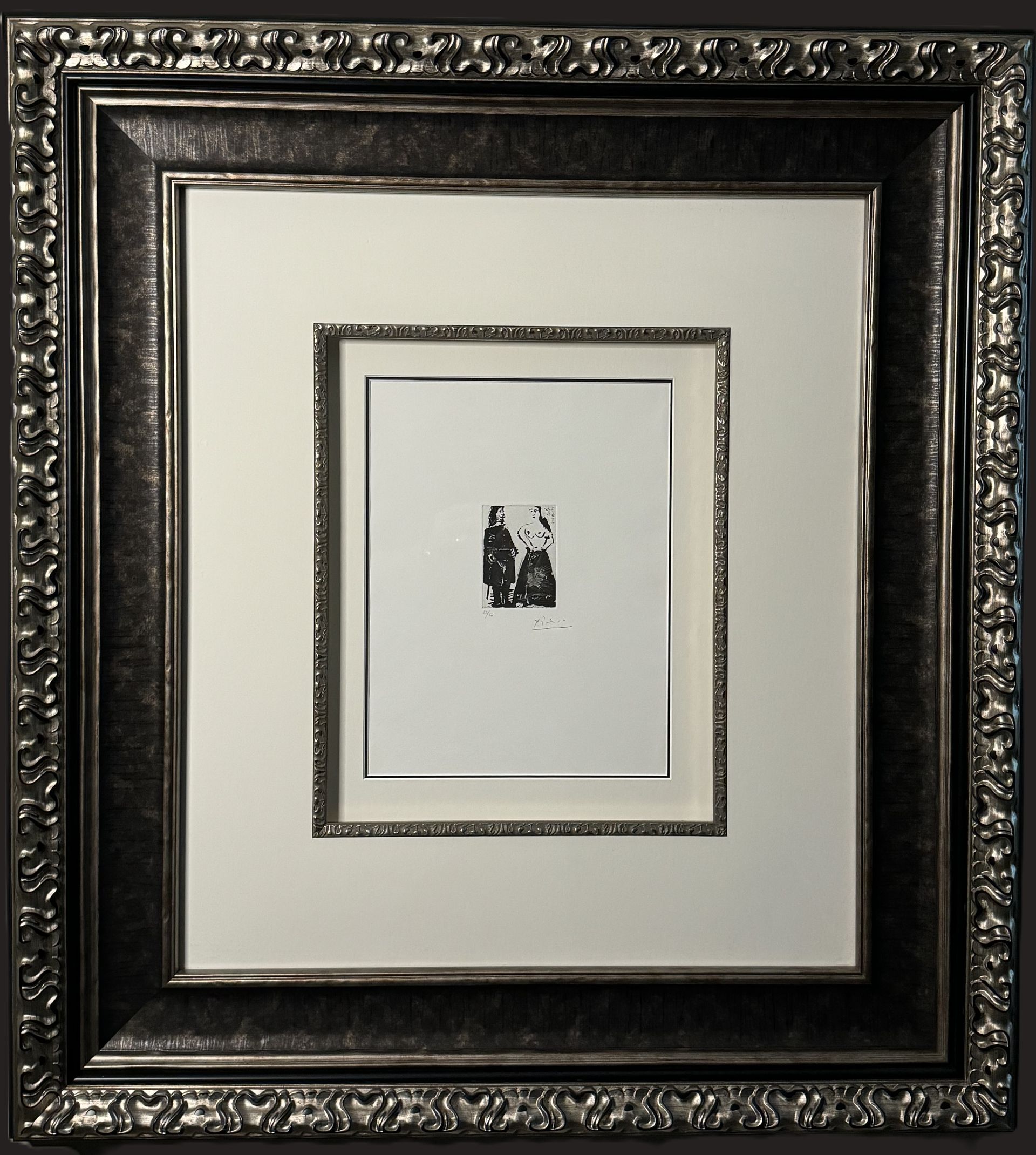 Pablo Picasso - Gentilhomme et Maja