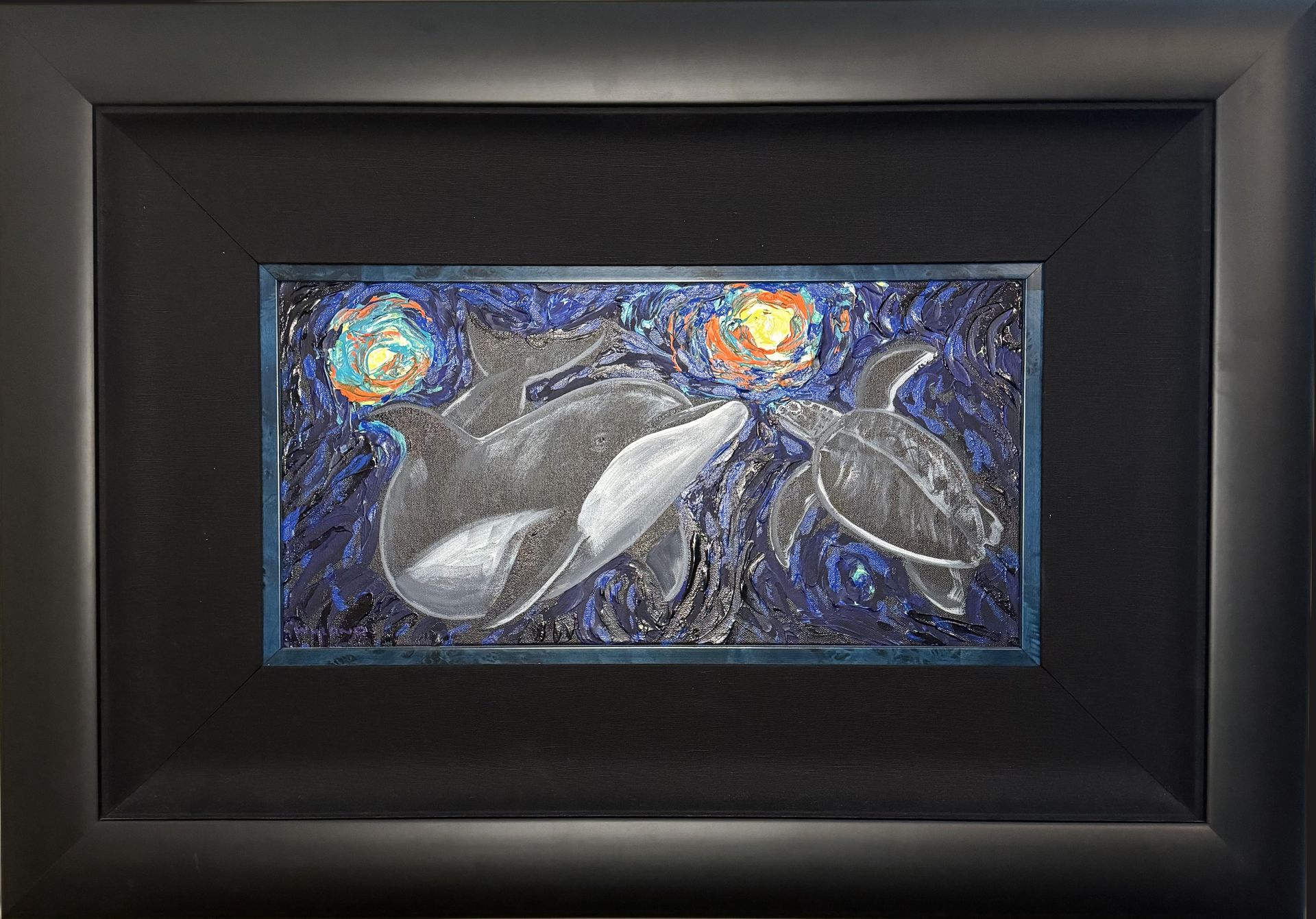 Wyland - Dolphin and the Turtle