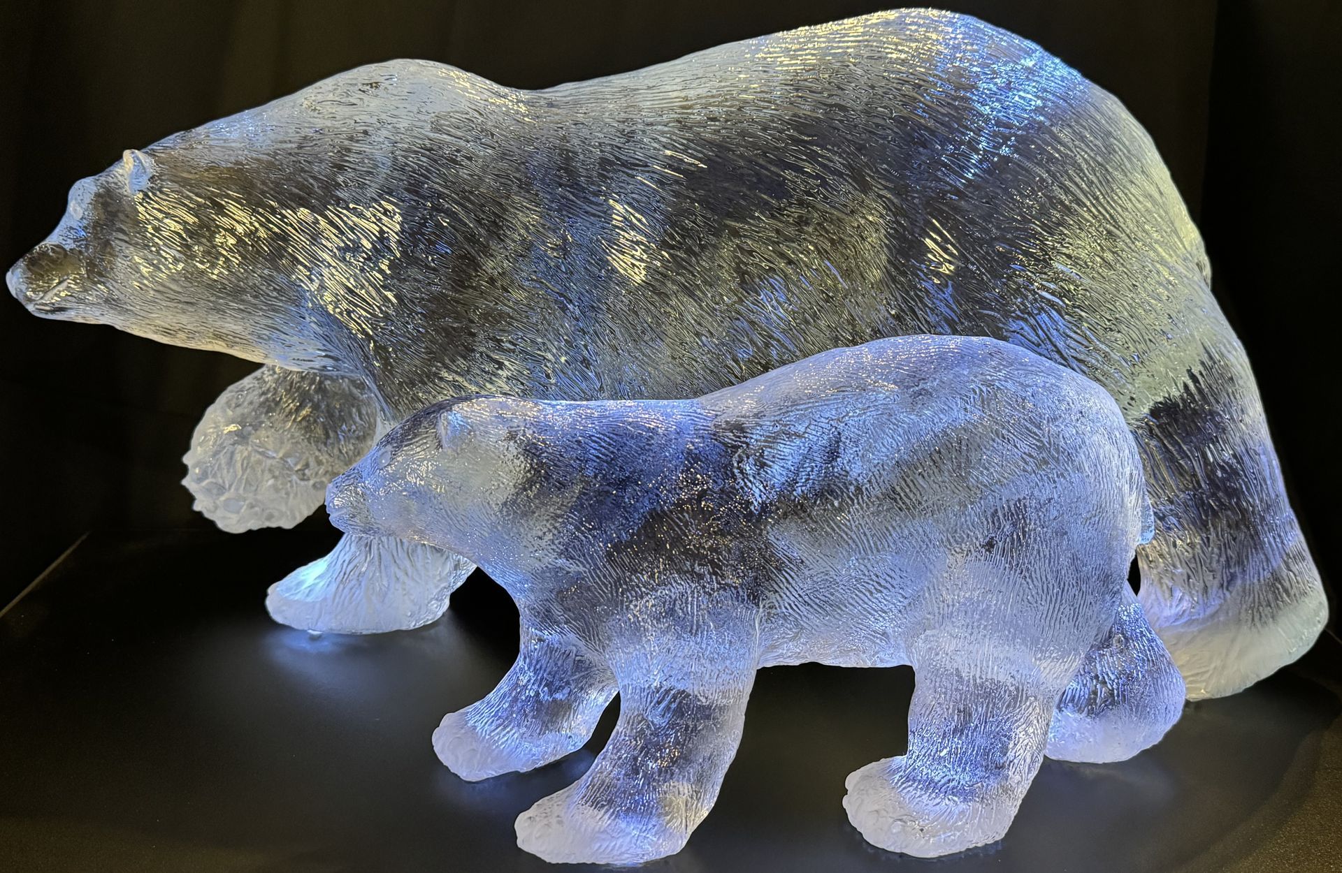 Wyland - Lucite Polar Bears