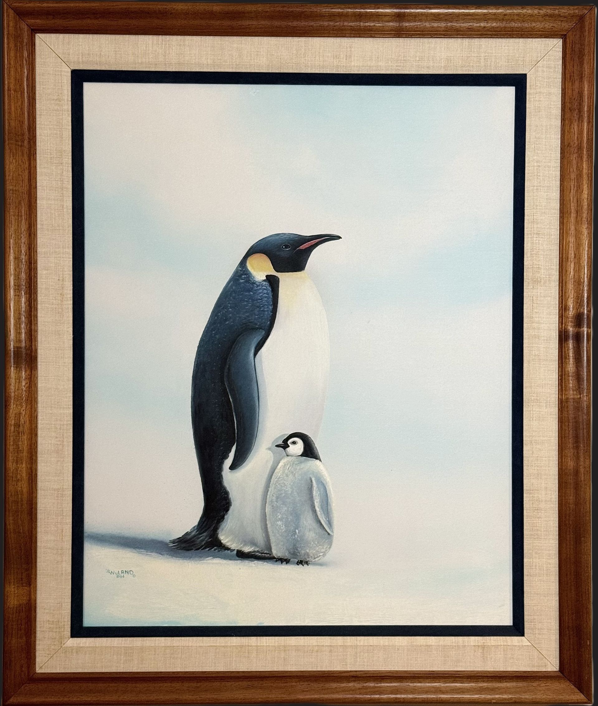 Wyland - Emperor Penguins (Published)