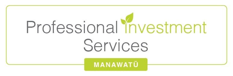 A logo for professional investment services in manawatu