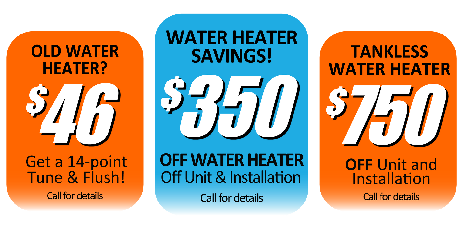 Water Heater Service & install Tipping Hat Plumbing