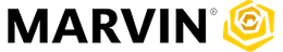 The Marvin logo features the word 