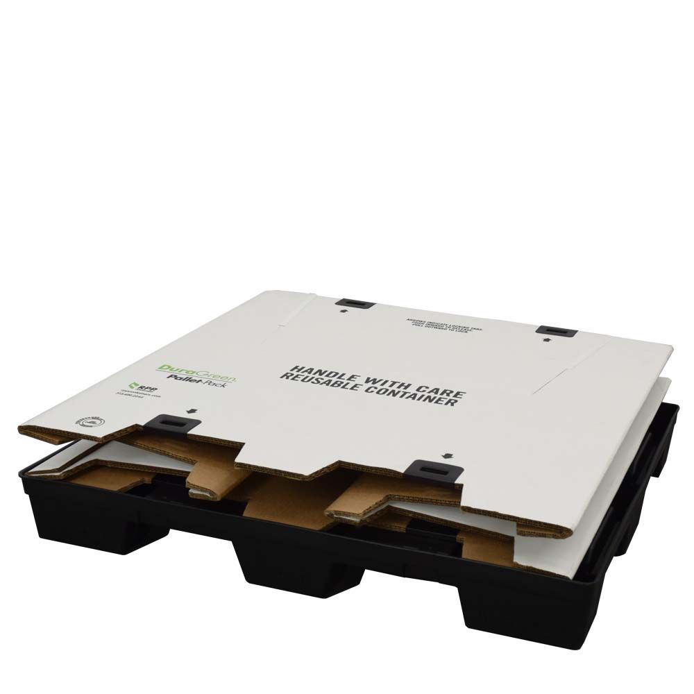 40x48x45 Pallet Pack Collapsed flat