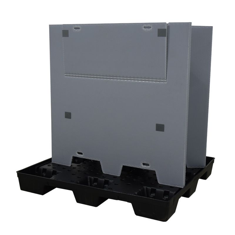 Sleeve collapsed 45x48x45 plastic pallet pack
