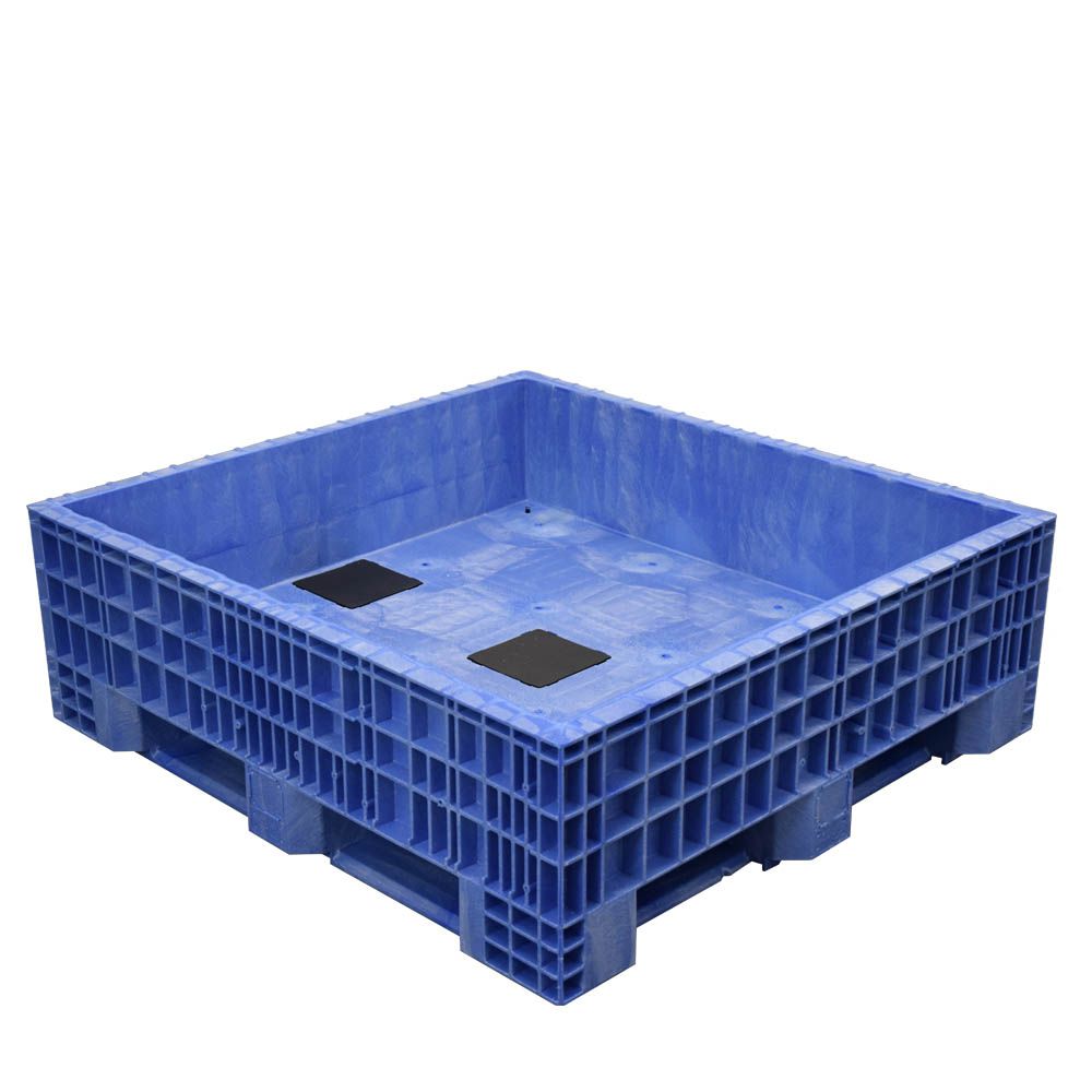 45x48 Fixed Wall Bulk Containers 45x48 solid floor fixed wall bulk containers