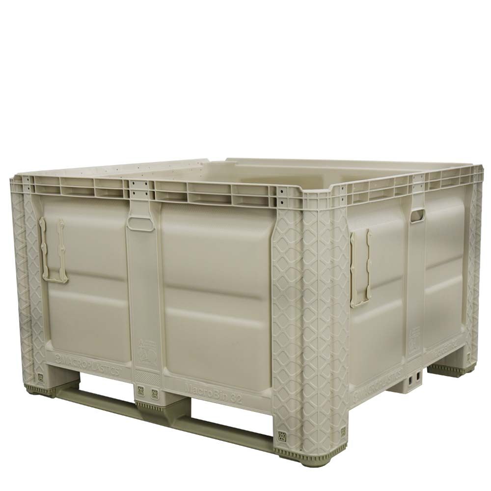 Extended-Length Pallet Pack Solid Wall Bulk Bins