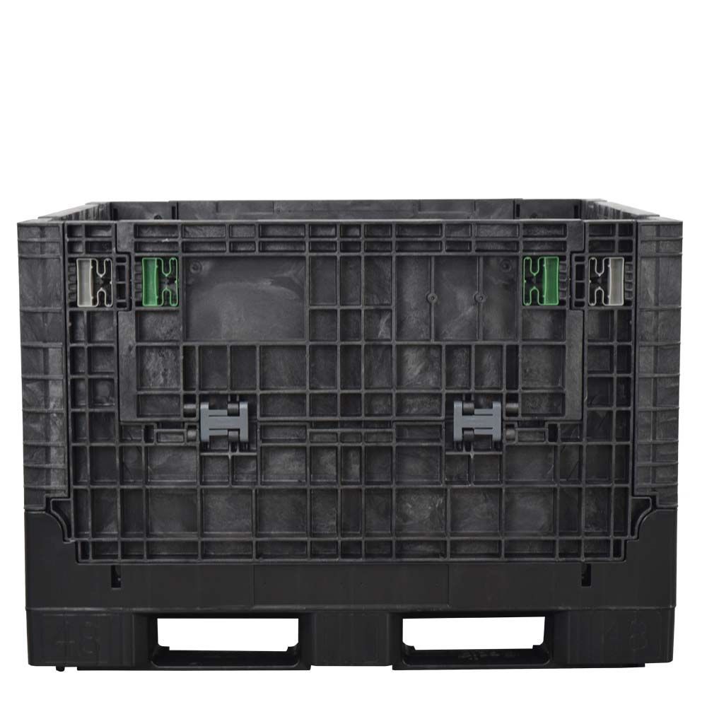 Front view 45x48x34 Solid Floor Bulk Container