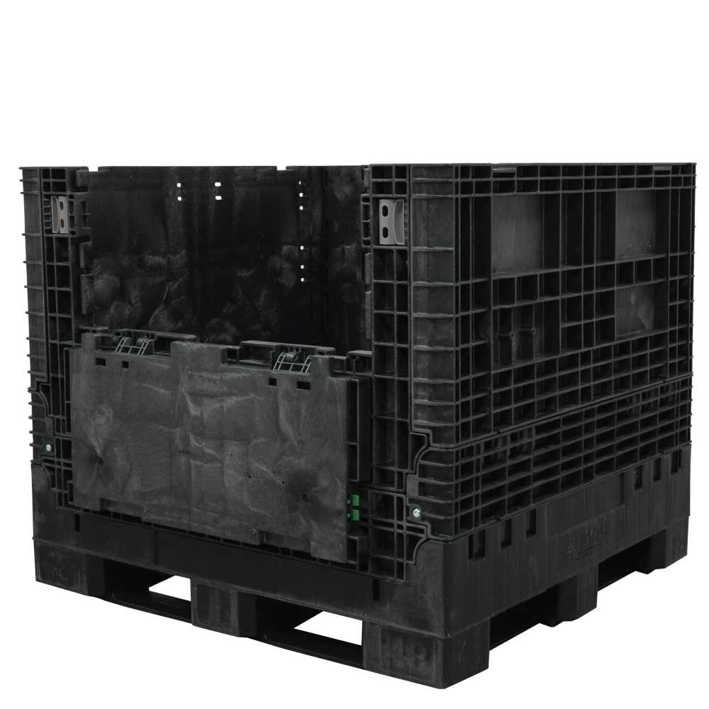 One drop door down 45x48x41 Solid floor bulk container