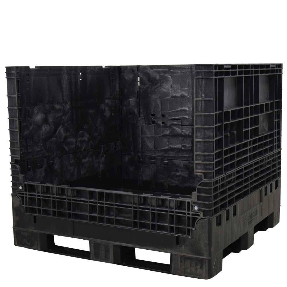Front wall down 45x48x41 Solid floor bulk container