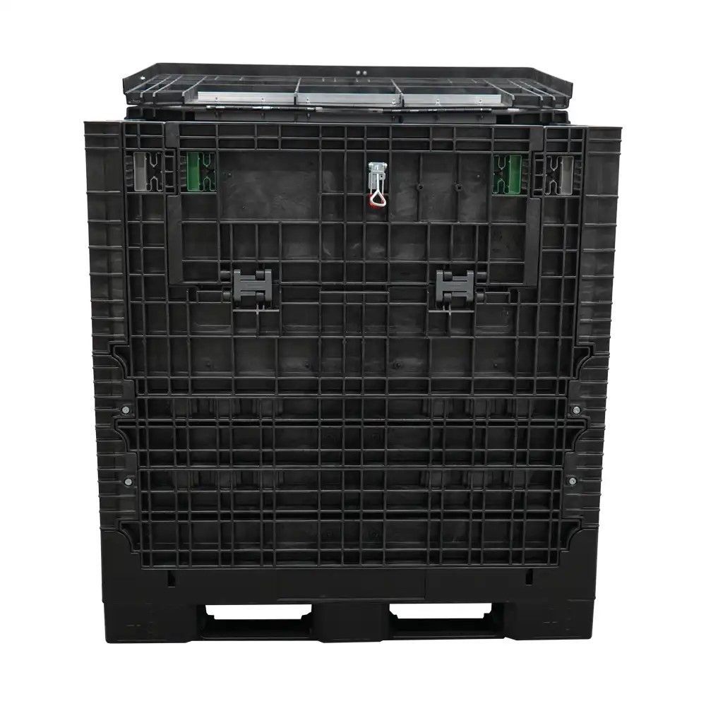 Front view lid open