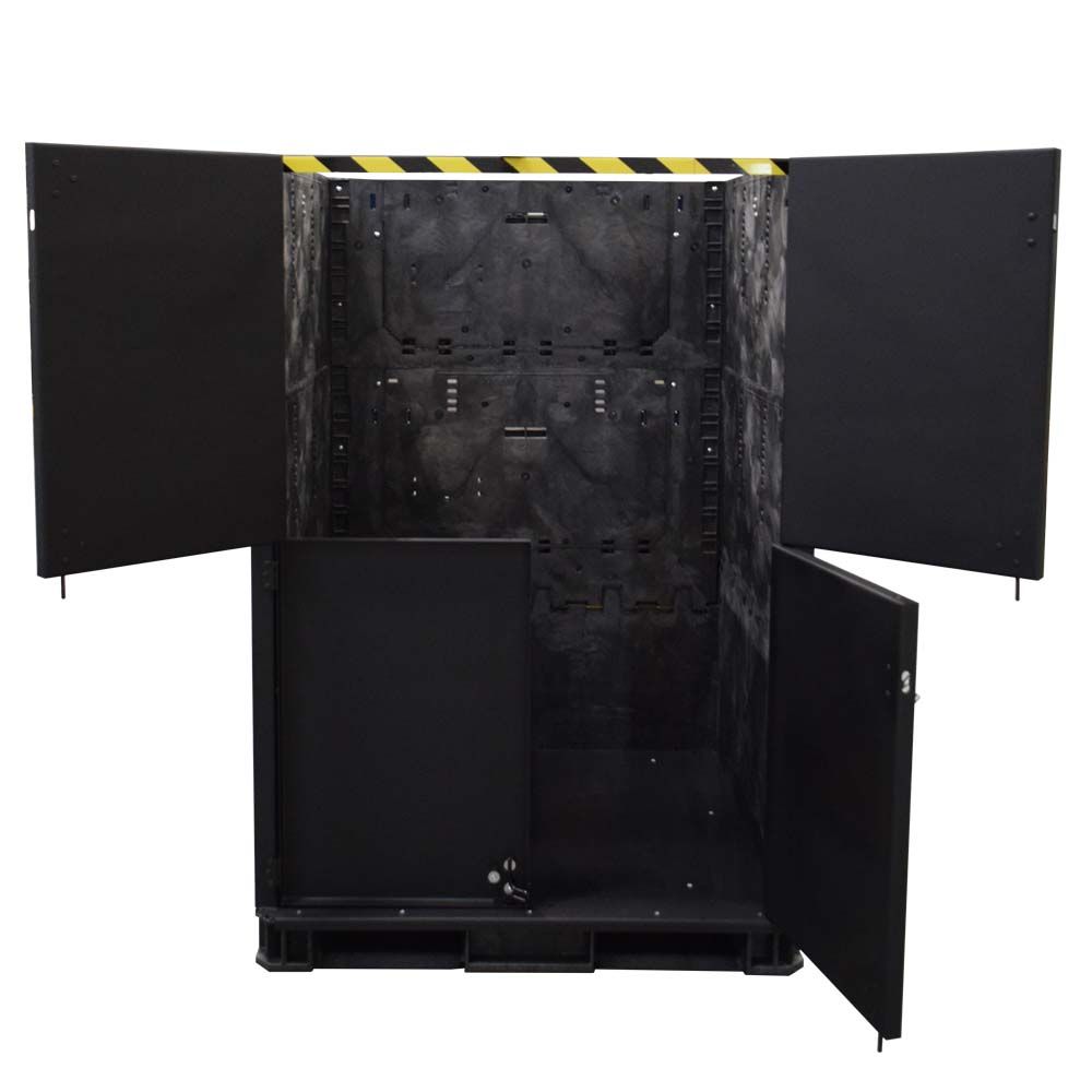 Four-Door Barn Door Container