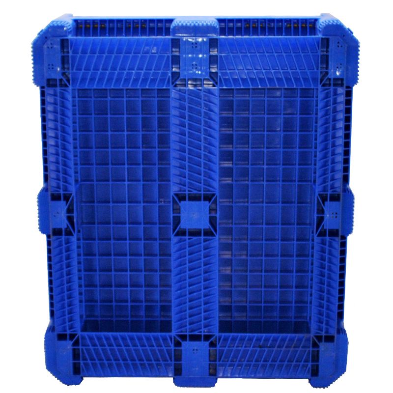 Bottom view 40 x 48 x 46 Food Grade Collapsible Bulk Container