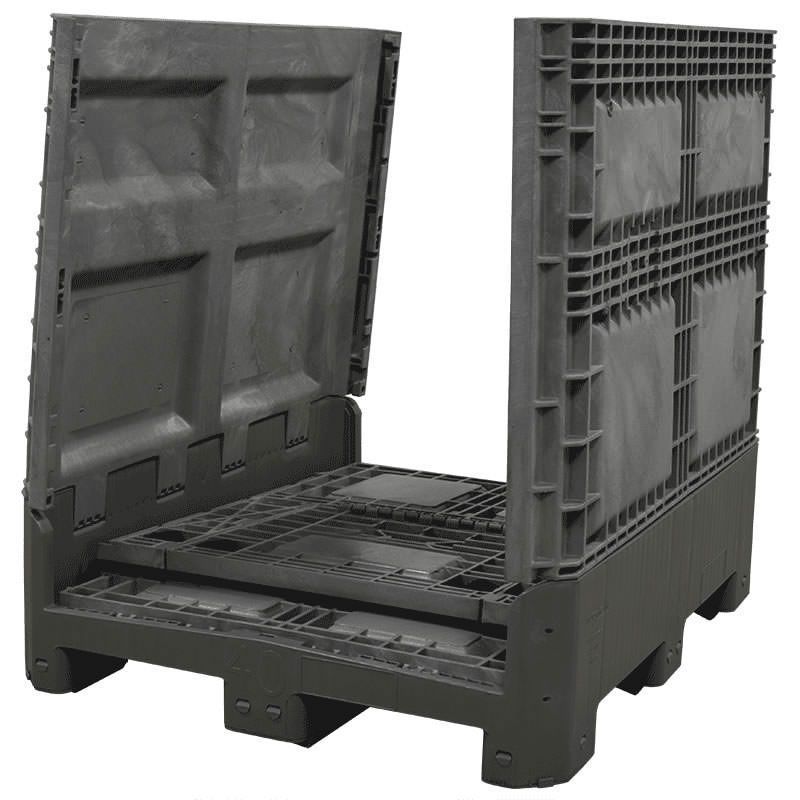 Two wall down 40 x 48 x 46 FDA Approved Collapsible Bulk Container