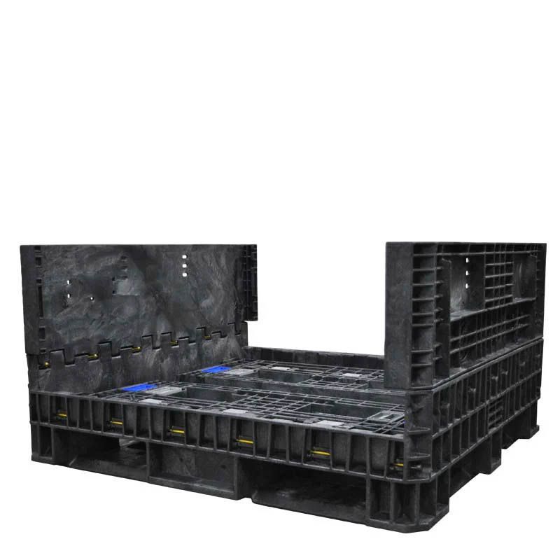 45 x 48 x 25 Heavy-Duty Collapsible Bulk Container back wall down
