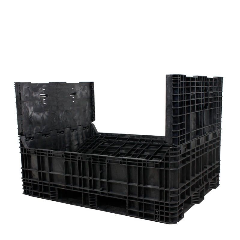 Two walls down 65 x 48 x 44 Collapsible Bulk Container
