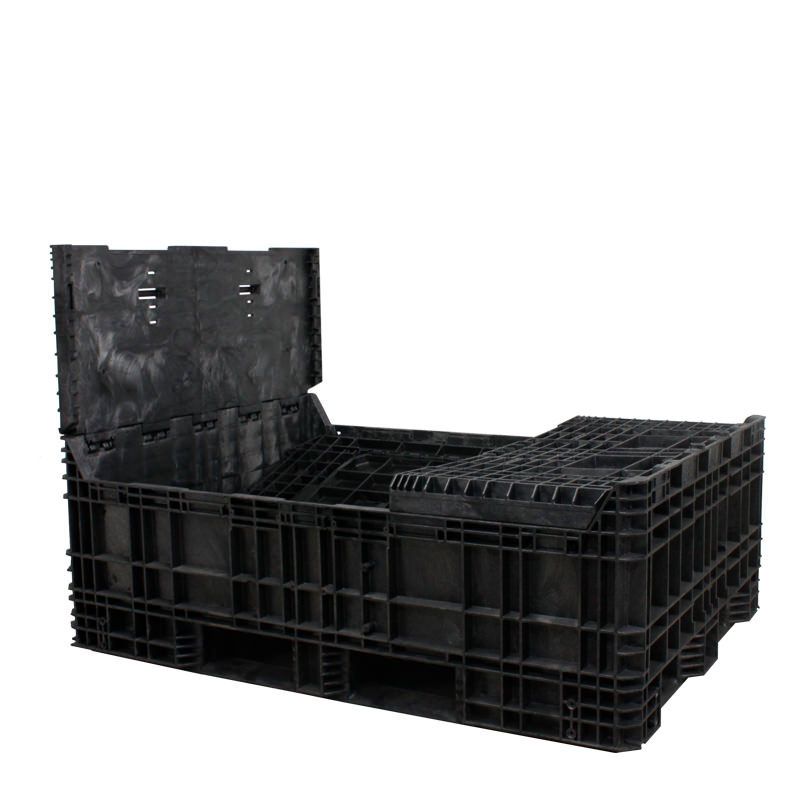 Three walls down 65 x 48 x 44 Collapsible Bulk Container