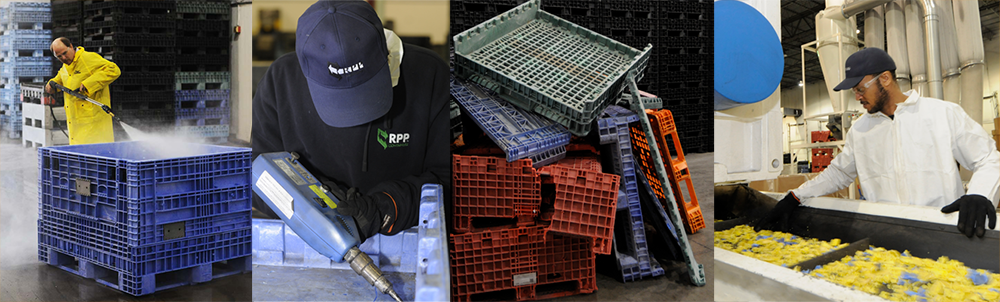 Reduce, reuse, recycle, plastic bulk containers Reduce, reuse, recycle, plastic bulk containers