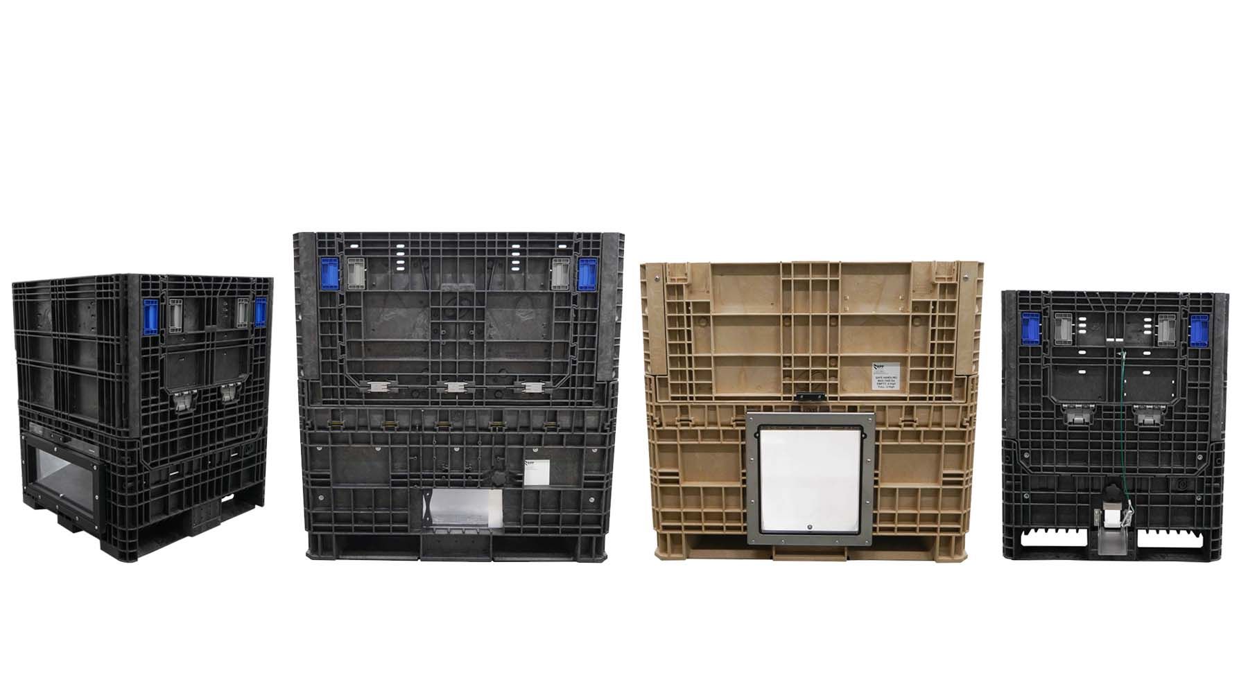 Custom side discharge hopper bottoms by RPP Containers