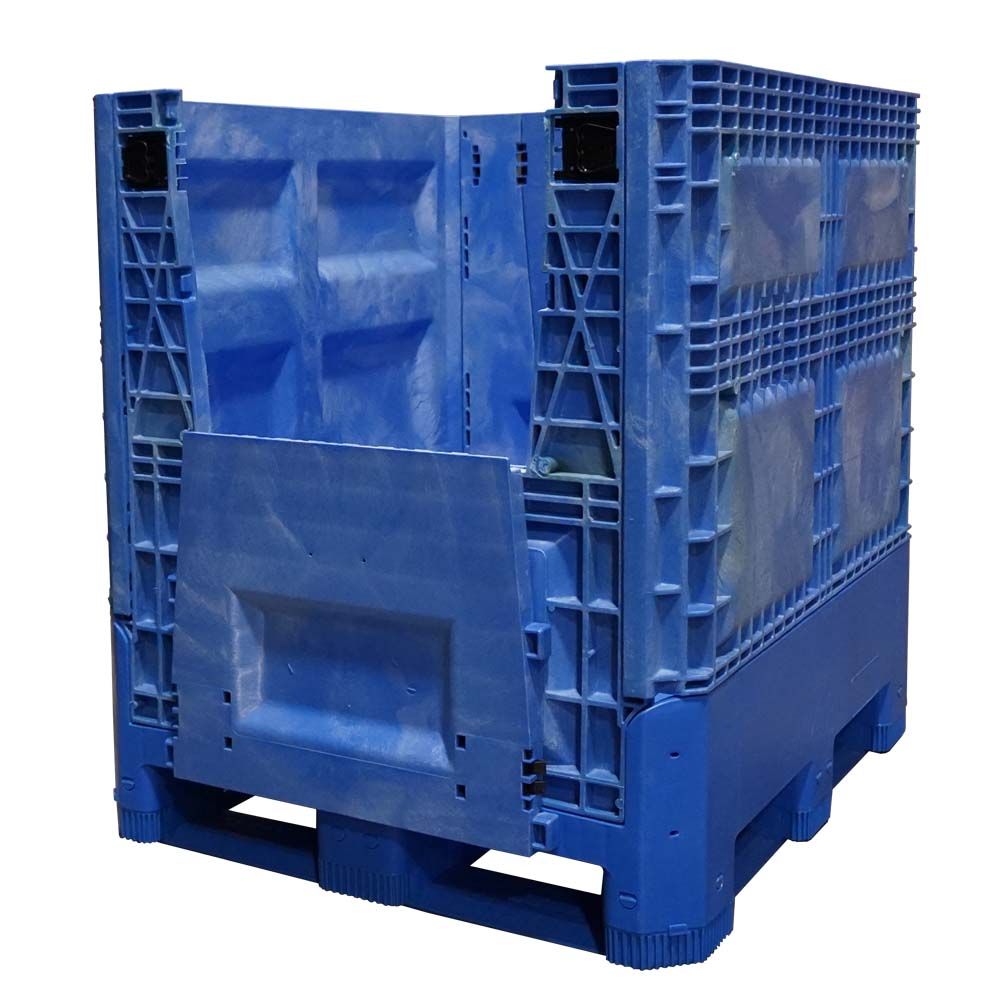 40x48x46 Blue Preform Bulk Containers