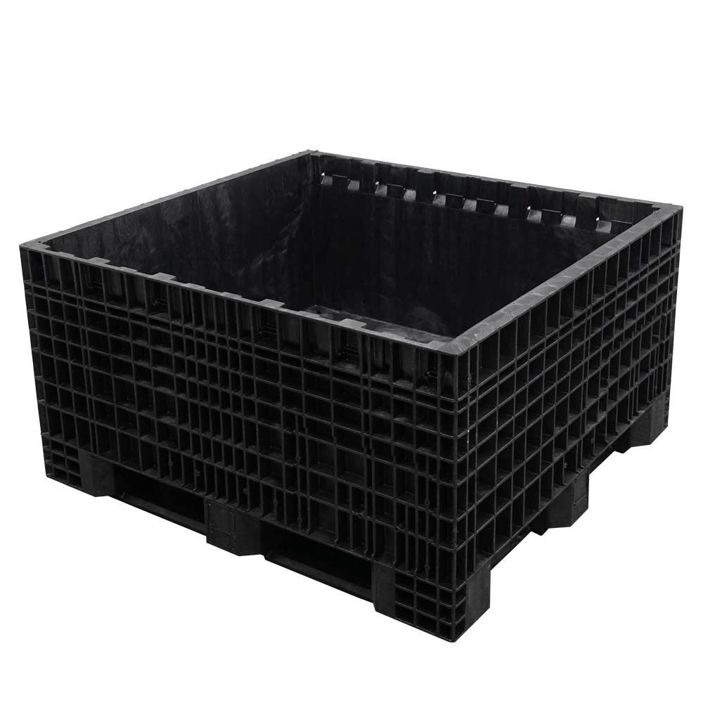 45x48x24 fixed wall bulk container top view