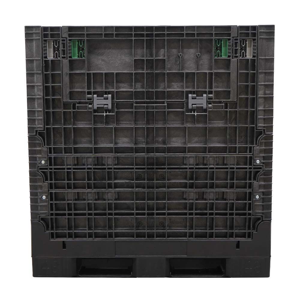 Front view of the 45 x 48 x 51 Solid Floor Bulk Container