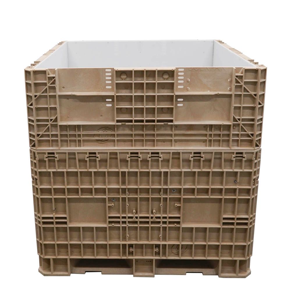 45x48x45 hopper bottom side view