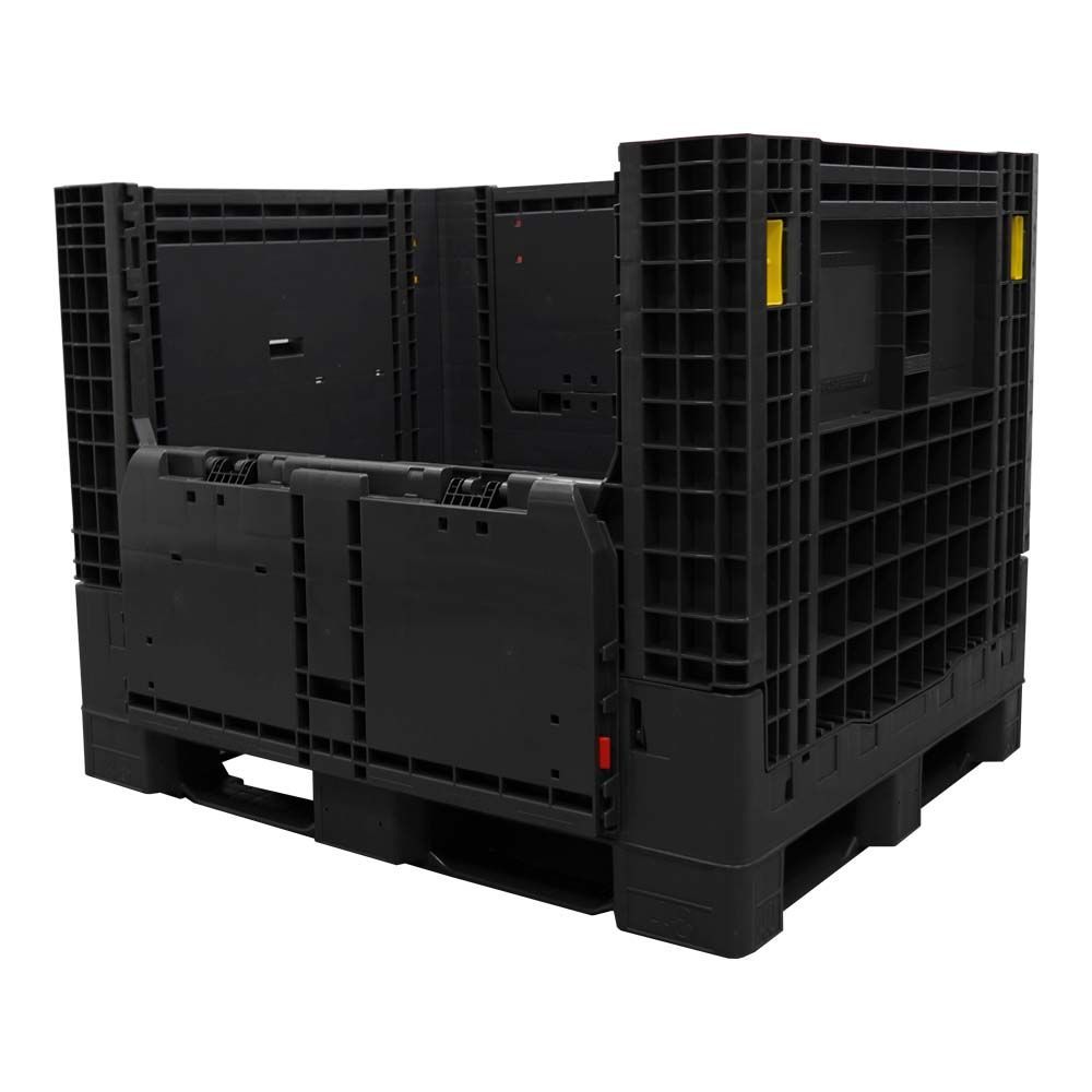 40 x 48 x 39 General Purpose Collapsible Bulk Container One drop door down