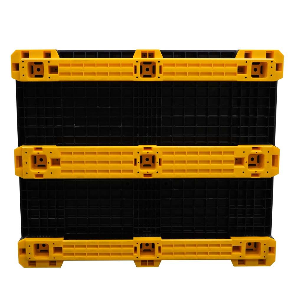 Bottom view of the container