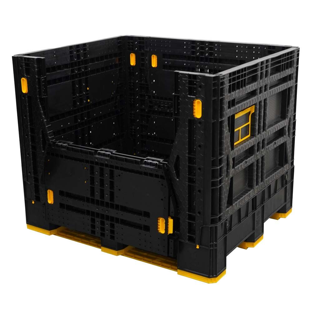 40x48x39 International bulk container one drop door down