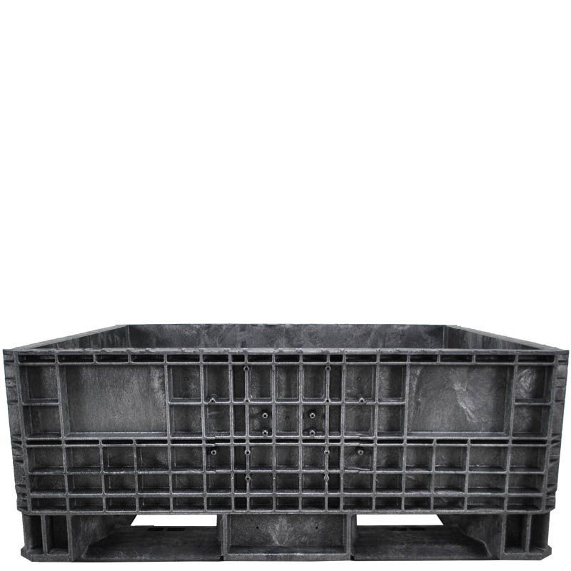 Side view 45x48x21 Fixed wall bulk containers